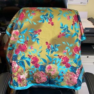 Women’s scarf- polyester feels like silk.